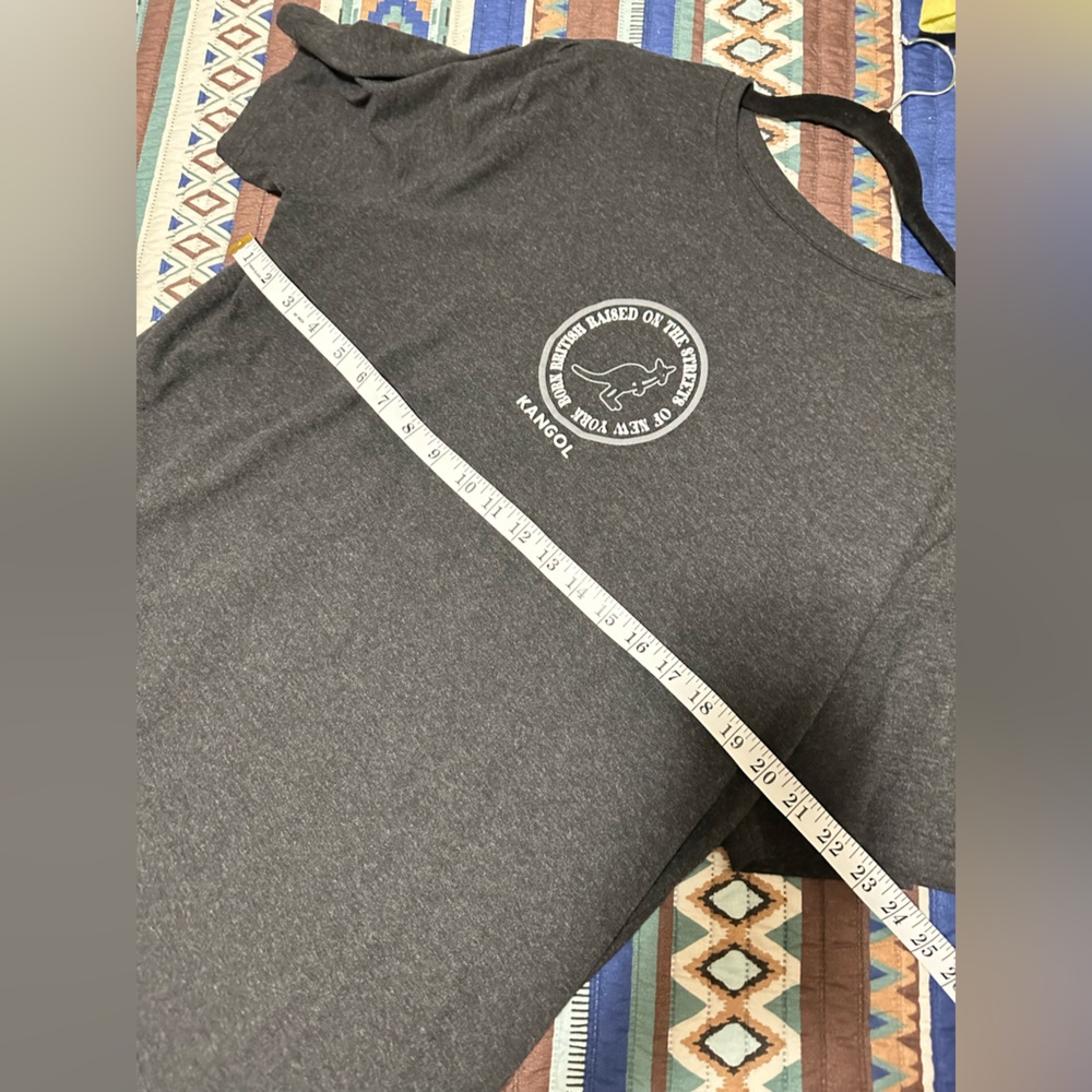 Kangol Gray T-shirt - Picture 8 of 10